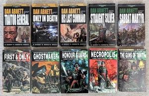 Warhammer 40K = Dan Abnett = THE GAUNT'S GHOSTS novels = 10 paperbacks VG++ OOP - Picture 1 of 5
