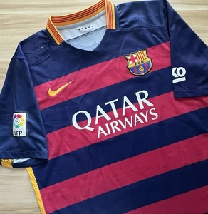 Camiseta de fútbol 2015 XL para hombre Nike FC Barcelona local Lionel Messi #10 LEER - Imagen 1 de 24