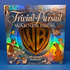 Trivial Pursuit Warner Brothers All Family Edition 1999 New Open Box Trivia VGC - Picture 1 of 18