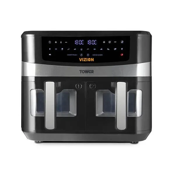 Tower T17100 Vortx Vizion 9L Dual Basket Air Fryer