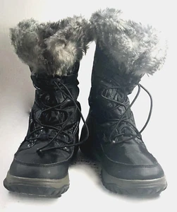 Bass Saginaw Winterstiefel schwarz Damengröße 8 Medium - Bild 1 von 3