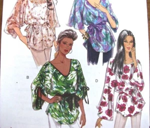 Locker sitzendes Oberteil Schnittmuster Pullover Butterick B5355 Damen Größe XS-M ungeschnitten - Bild 1 von 6