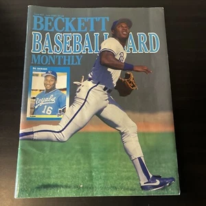 Beckett Baseball Monatsausgabe #51 Juni 1989 Bo Jackson Ellis Burks - Bild 1 von 2