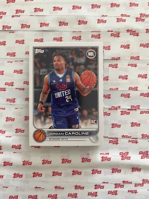 2022-23 Topps NBL Base #42 Jordan Caroline - Melbourne United - Image 1 of 2