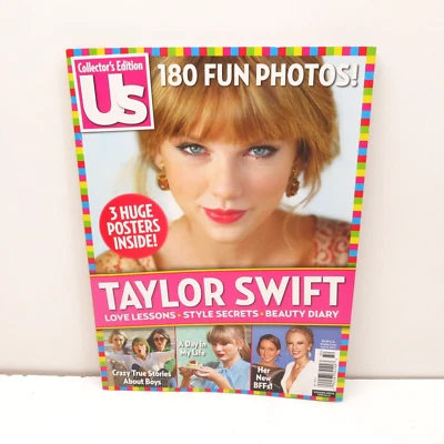 US Weekly Magazine Taylor Swift Special Collector's Edition 2013 3 Huge Posters - Image 1 of 4