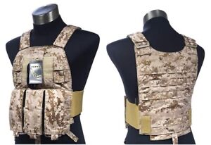 FLYYE MOLLE Vest LT6094K Plate Carrier / Ammo Mag Pouch AOR1 Navy Seal Camo