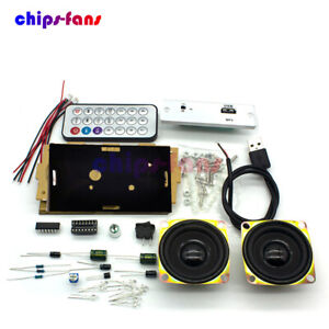 DIY Bluetooth Speaker Kit Assembly Component for Electronics Project Practice