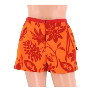 Royal Robbins Women’s Shorts size 6 Beach Hiking Radeau Orange Floral NWT - Picture 1 of 12