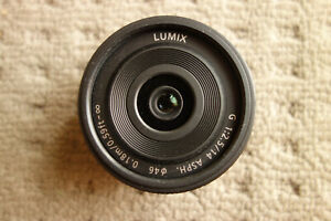 Panasonic Lumix 14mm f 2.5 Micro Four Thirds Lens Exc Condition