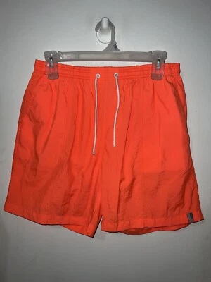 EUC Vintage Mens Weekender mesh lined swim trunks shorts orange made in USA XL - Image 1 of 4