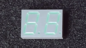 Hewlett Packard (HP) HDSP-5621 Dual 7 Segment 18-Pin LED Display, Green - New - Picture 1 of 3