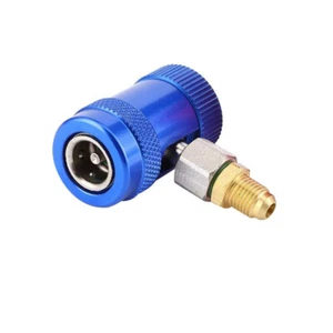 A/C 1/4" Low Side R1234yf Quick Coupler Connector Adapter A/C Manifold Gauge Set - Picture 1 of 7