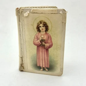 Vintage Celluloid Cover Catholic Prayer Book (Benziger Brothers, 1933) Crucifix - Picture 1 of 9