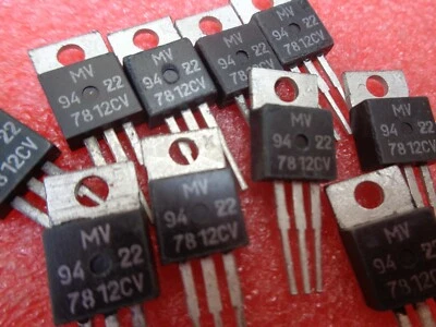 L7812CV MV7812CV 12V FIXED Positive Voltage Regulator TO220 Arduino DIY - Image 1 of 2