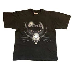 Vintage Shell Racing Helix Men’s T-shirt Size M Black Cotton Made InAustralia - Picture 1 of 12