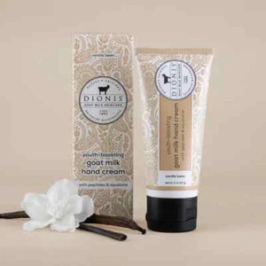 Dionis Youth Boosting Goat Milk Hand Cream Vanilla Bean 2 oz - Picture 1 of 1