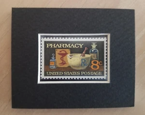 MATTED  UNUSED 1972 U.S. POSTAGE STAMP FOR PHARMACISTS -- PHARMACY Scott # 1473 - Picture 1 of 2