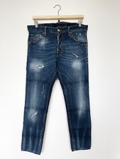 Dsquared2 Men's Distressed Stretch Denim Blue Jeans size 48IT (M)