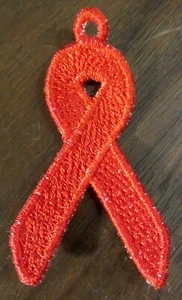Awareness Ribbons Embroidery Charms Lapel Crafts Honor Represent Memory Badge - Picture 1 of 60