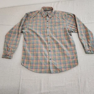 Territory Ahead Shirt Mens XL Plaid Corduroy Button Down Long Sleeve Outdoor - Picture 1 of 13