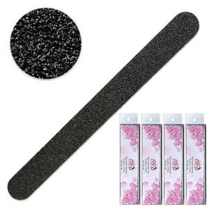 40 piezas limas de uñas redondas negras Pana Professional arena de doble cara 100/100 - Imagen 1 de 6