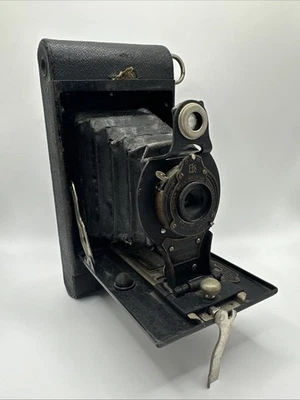 Sin probar - Eastman Kodak No. Cámara premo cartucho plegable 2 A hecha en EE. UU. Foto 1 de 4