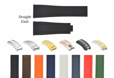 CORREA RELOJ AFTERMARKET 20-21-22MM GOMA SILICONA PARA ROLEX OYSTERFLEX Foto 1 de 4