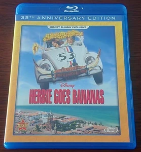 Herbie Goes Bananas (1980) Blu Ray Region Free OOP RARE Disney Movie Club - Picture 1 of 3