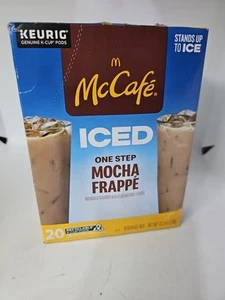 McCafe Moka Frappe Caffè Ghiacciato One Step 20 K-Cup. Scad.3/26 - Foto 1 di 1