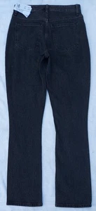 Neu mit Etikett $ 100 Abercrombie & Fitch Curve Love schwarze Skinny-Jeans hoher Bund Größe 2 (28 x 32) - Bild 1 von 10