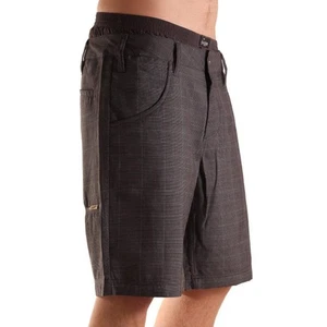 Light Temple Walkshort Check dark gray - Bild 1 von 6