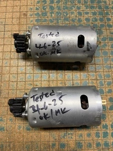 Motion drive motors with gears. 97740 Johnson. Friendly Robotic RK550 - Picture 1 of 4