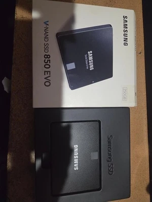 Samsung 850 EVO 250GB 2.5" MZ-75E250 MZ-75E250B/AM SSD solid state drive 1 hour - Image 1 of 3