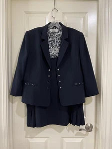 Tahari Arthur S Levine Damen 2-Teiler Rock Anzug Gr. 18 - Bild 1 von 21