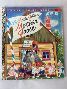 1957 The Little Golden Mother Goose - Imagen 1 de 9
