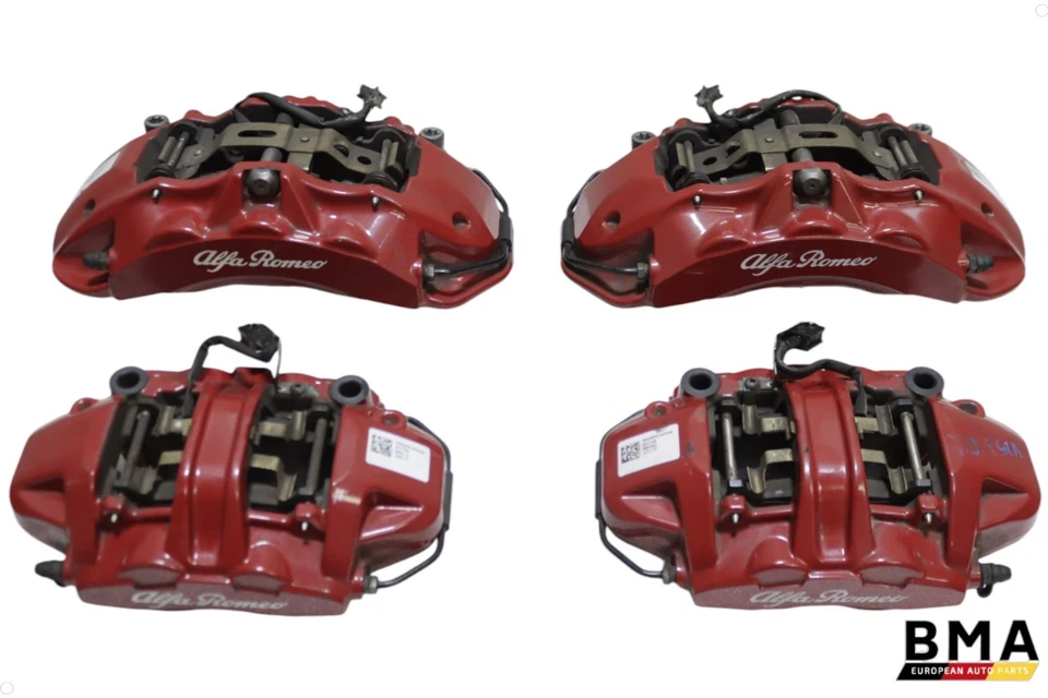 Conjunto de pinça de freio dianteiro e traseiro Alfa Romeo Giulia Quadrifoglio 2017 - 2024 fabricante de equipamento original - Imagem 1 de 4