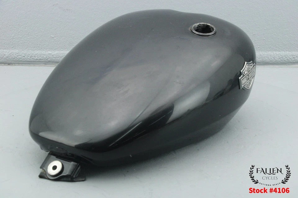 Harley Street 500 2018 tanque de gasolina negro vivo #4106 SM DING Foto 1 de 4