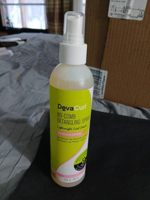 DevaCurl No-Comb Detangling Spray Lightweight Curl Tamer 8 fl oz Spray Bottle - Image 1 of 2