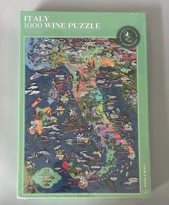 Italy Wine Puzzle by Water & Wines 1000 Pieces Velvet Touch Brand NEW - Picture 1 of 5