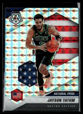 JAYSON TATUM 2020-21 MOSAIC NATIONAL PRIDE PRIZM #254 PARALLEL BOSTON CELTICS - Image 1 of 2