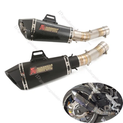 Silenciador DB Killer tubo de escape para motocicleta Honda CBR500R CB500X CB500F Foto 1 de 4