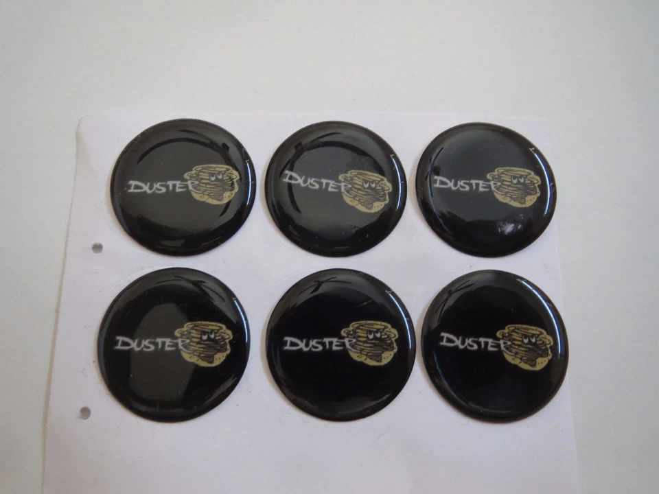 1970 1971 1972 1973 1974 1975 1976 PLYMOUTH DUSTER CLOUD LOGO DECALS STICKERS 1" - Image 1 of 1