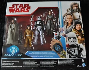 Star Wars Force Link Luke Skywalker Ray 4 Figures (Sealed) - Bild 1 von 2
