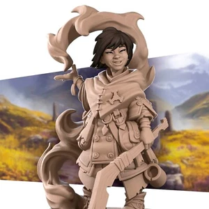 Human Elemental Mage - Kineticist  - Bite the Bullet - Dungeons and Dragons - Picture 1 of 10