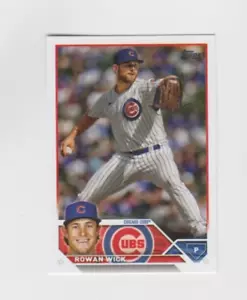 (15) Rowan Wick 2023 TOPPS UPDATE SERIES CARD LOT #US170 CHICAGO CUBS - Picture 1 of 1