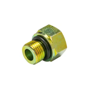 GlowShift Oil Pressure Sensor Thread Adapter for Chevy LS1 LS2 LS3 LS7 LSX - Foto 1 di 2