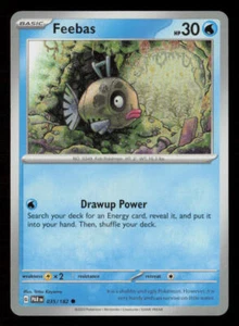 Feebas SV04: Paradox Rift #035/182 Common Pokemon Card - Picture 1 of 2