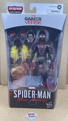 Verso de jugador Marvel Legends Spider-Man Miles Morales nuevo sellado Hasbro 2021 AF Foto 1 de 2