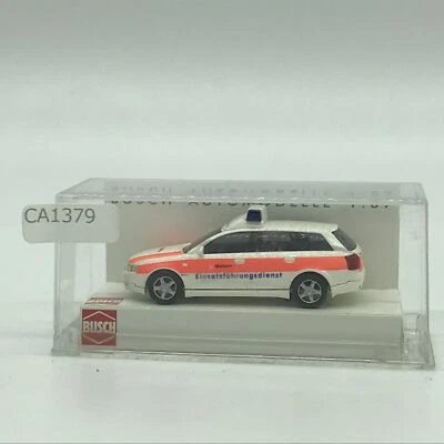 Busch Audi A4 Avant 49250 1/87 Scale Box Mini Car Display - Image 1 of 4