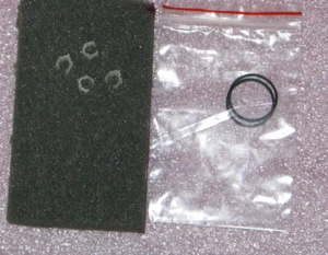 Lionel HO Neoprene drive belts & Nylon Worm Gear Clips for ‘59-‘62 diesels - Picture 1 of 1